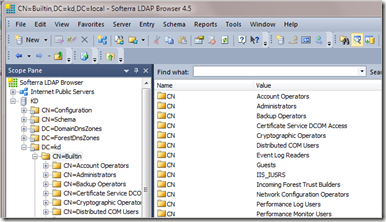 LDAP browser